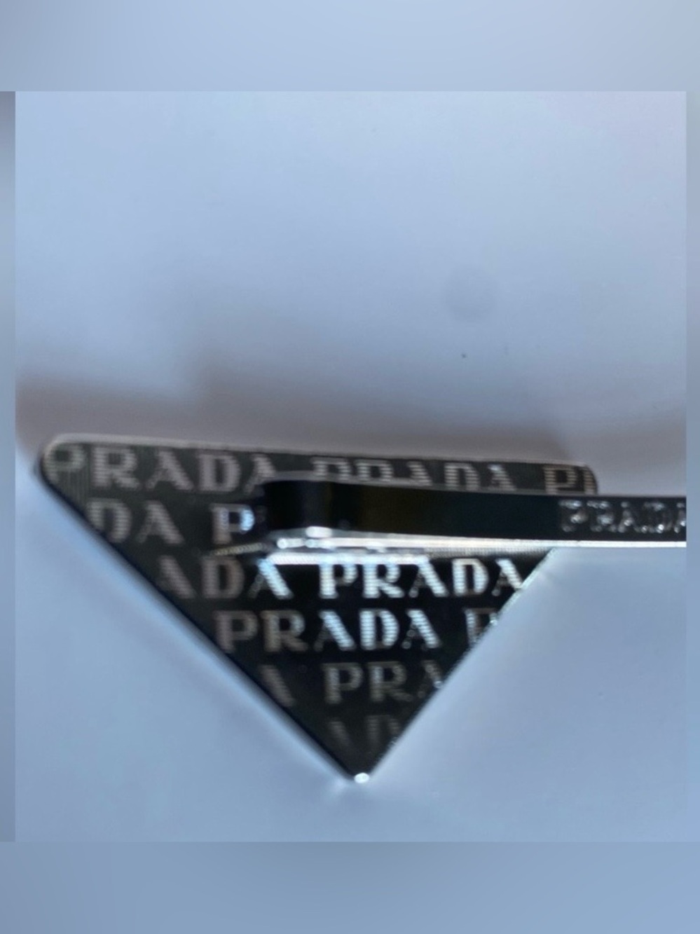 Prada Pink and Silver Triangle
Hair Clips - Picture 5 of 5